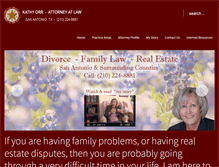 Tablet Screenshot of kathyorrlaw.com